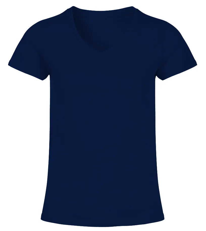 1976 Camiseta cuello pico Mujer