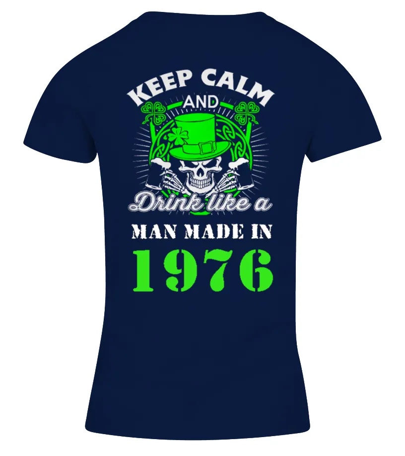 1976 Camiseta cuello pico Mujer