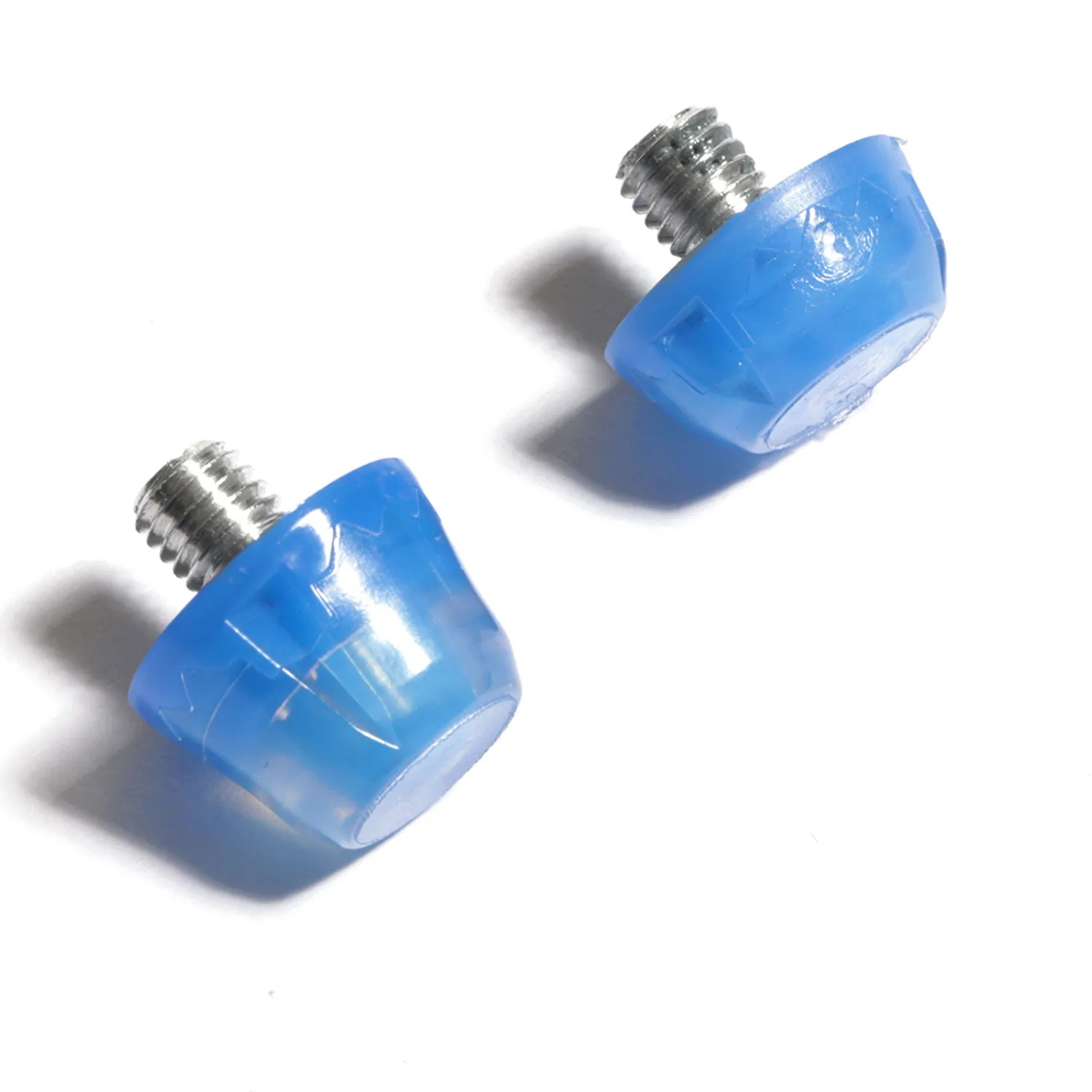 2x tacos goma TPU botas fútbol estándar Studiamonds azul