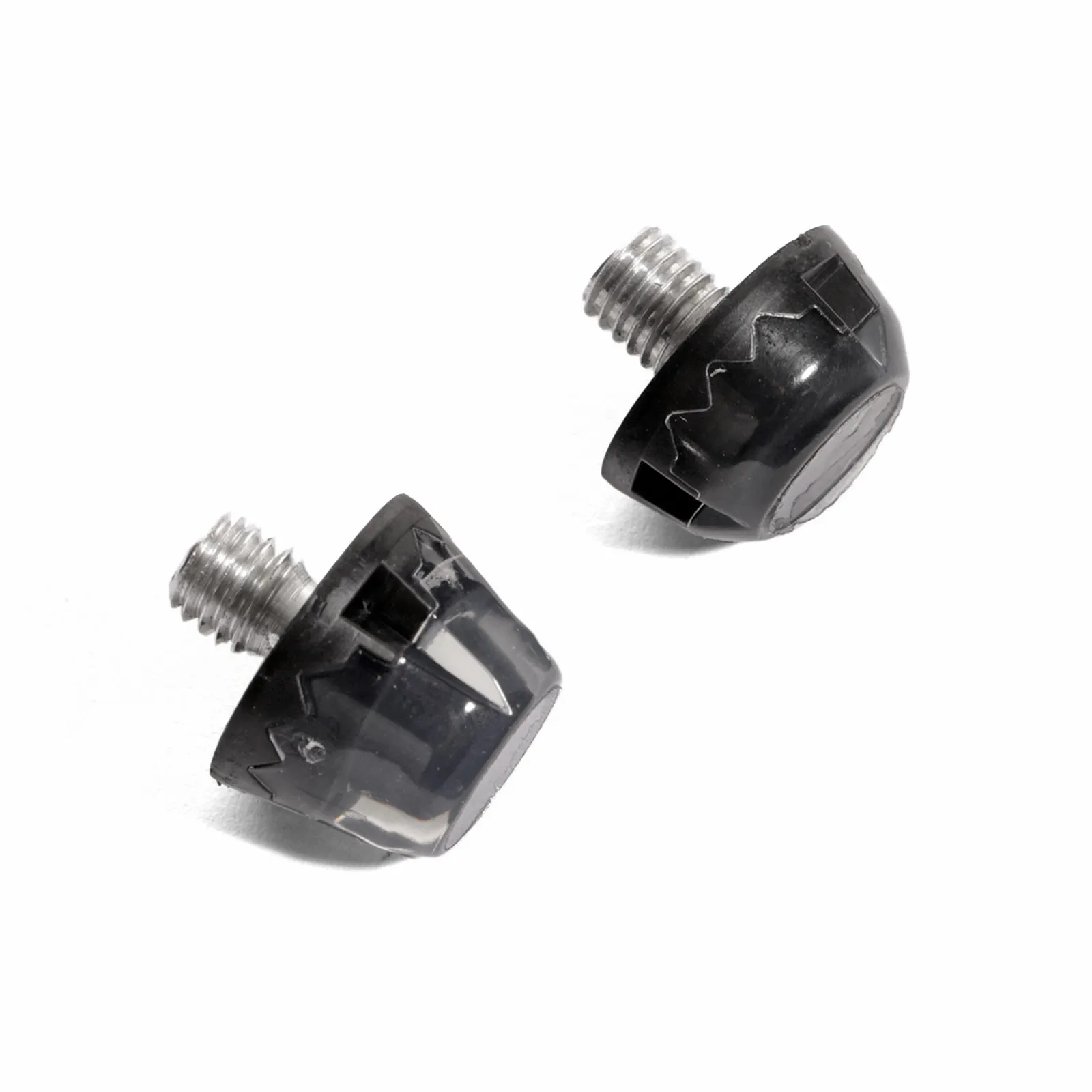 2x tacos goma TPU botas fútbol estándar Studiamonds negro