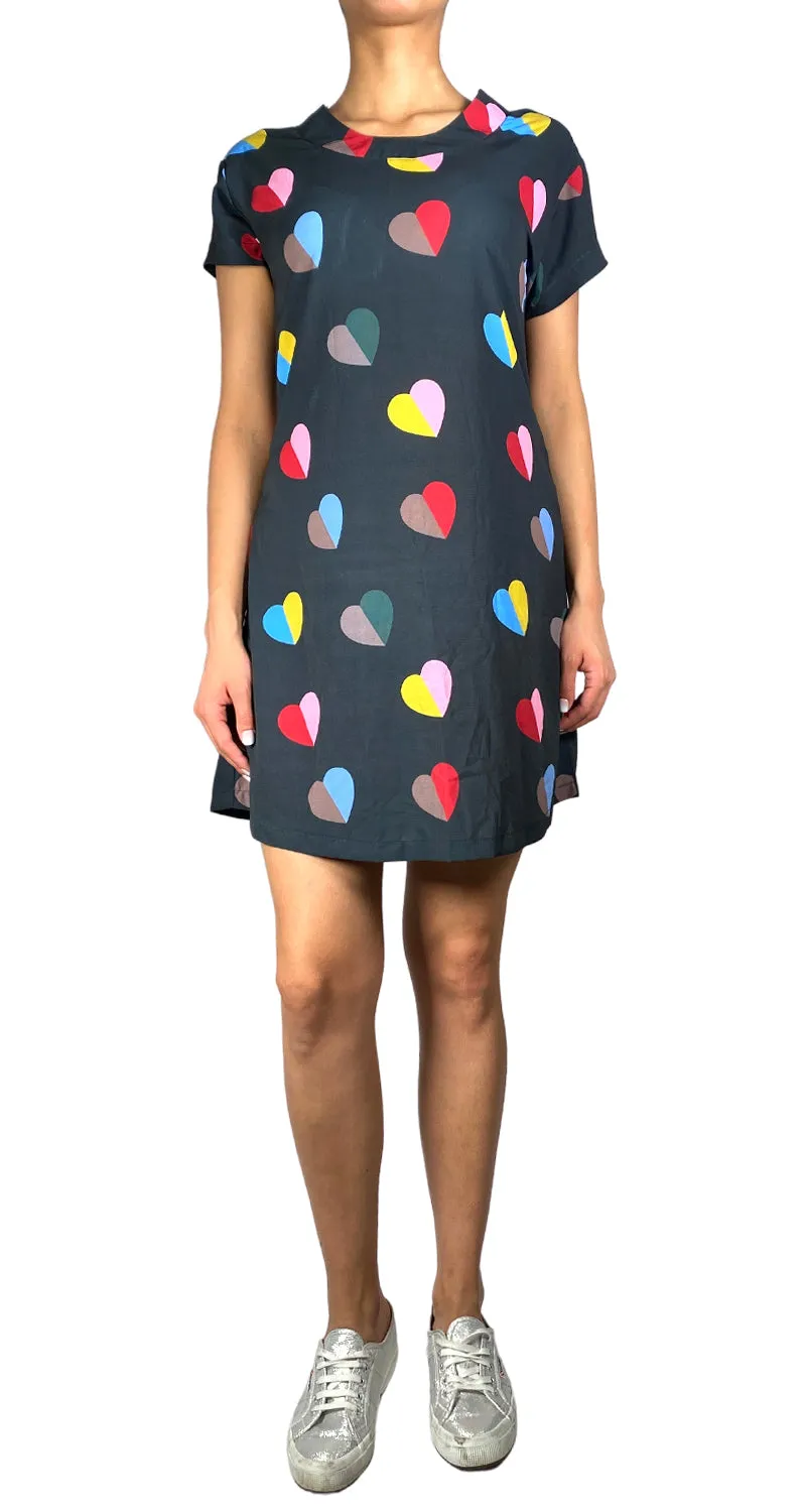 ADHORADA Vestido Mini Multicolor
