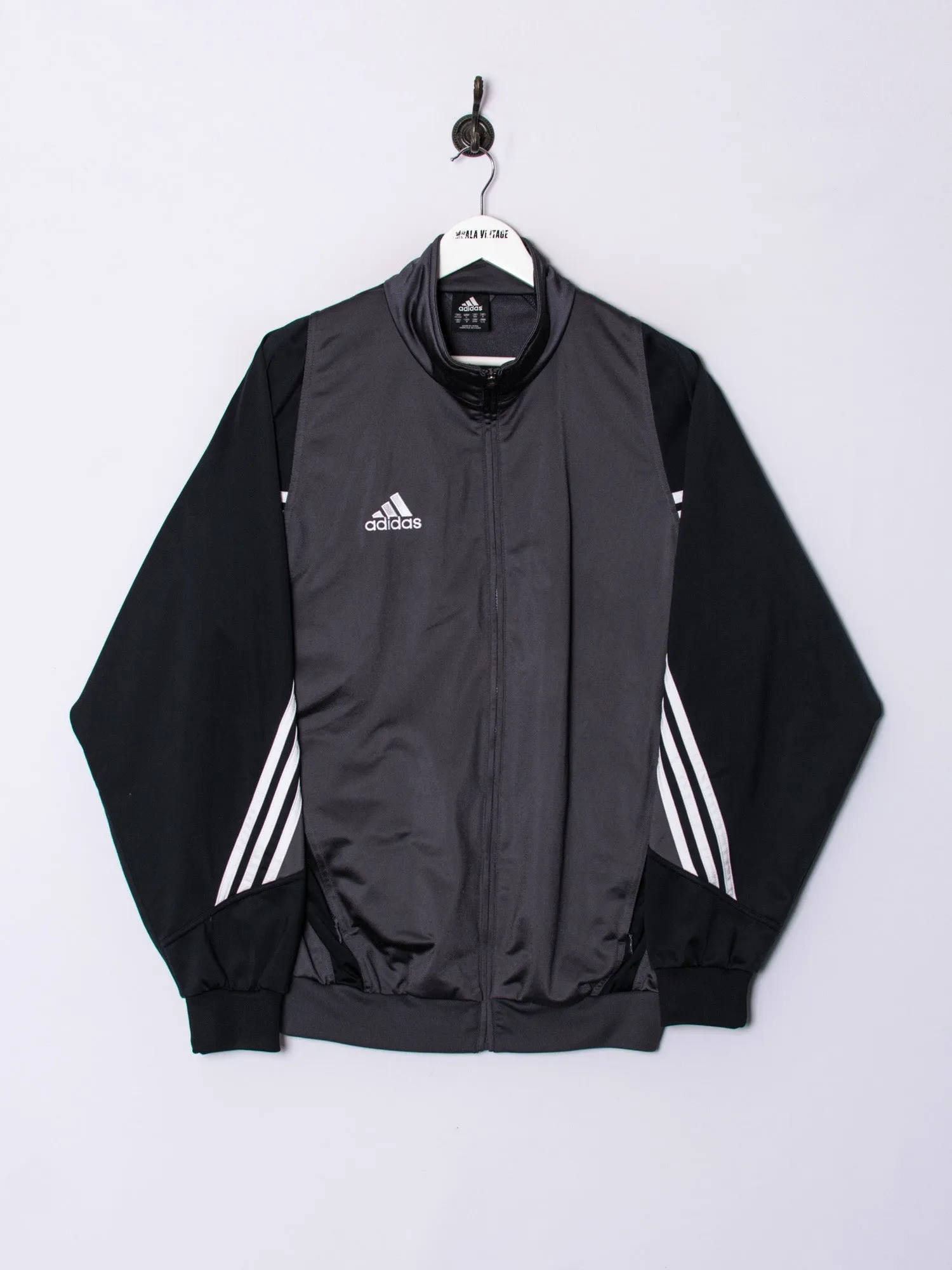 Adidas Black & Grey Track Jacket