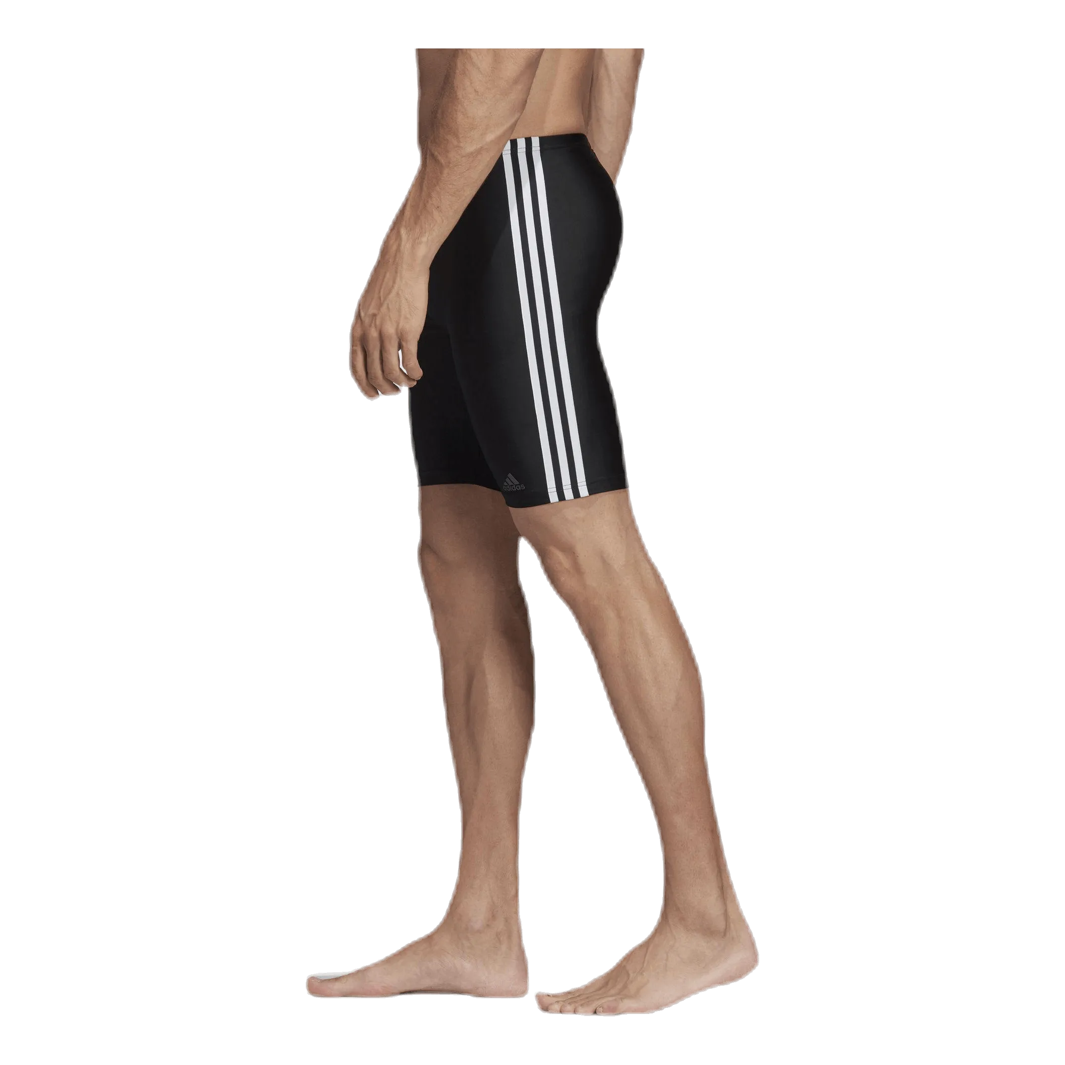 Adidas Fitness 3 Stripes Swim Jammer Black / White