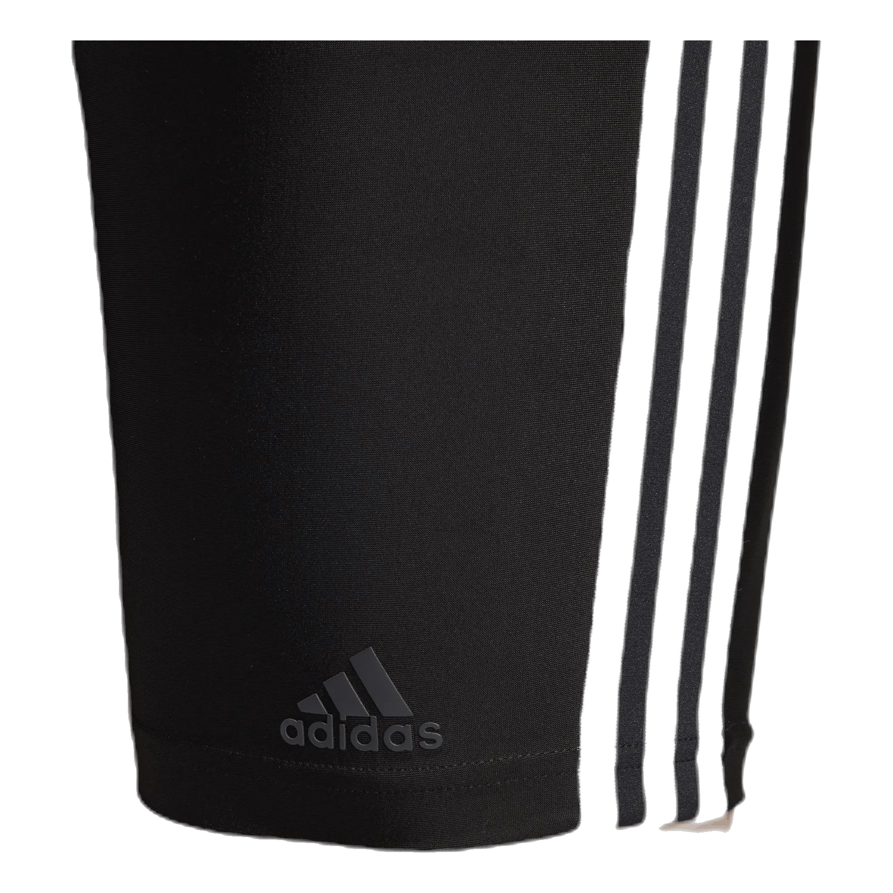 Adidas Fitness 3 Stripes Swim Jammer Black / White