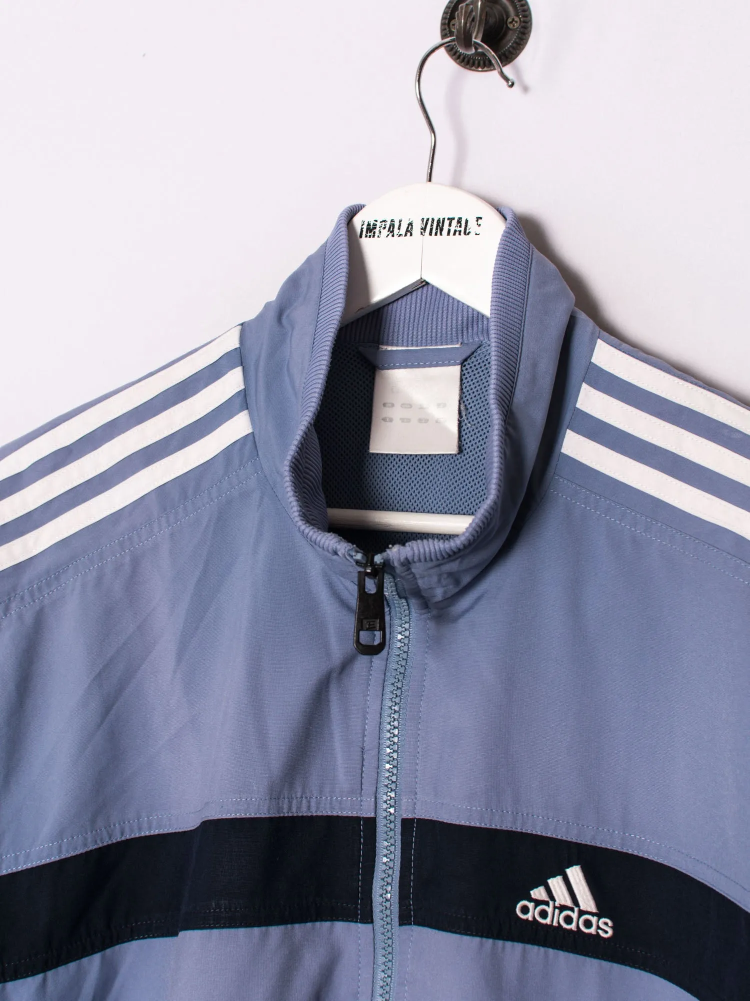 Adidas Stripe Blue Track Jacket