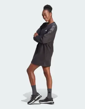 Adidas Vestido Floral Graphic Fleece 3 bandas