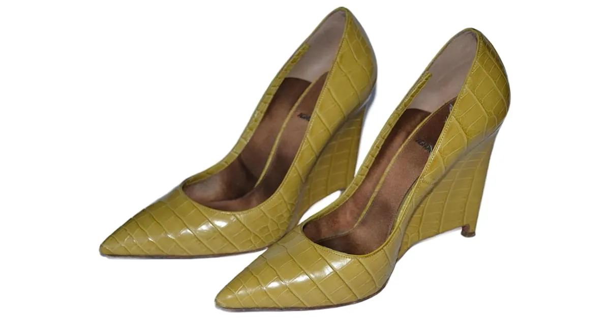 Agnona escote Amarillo 