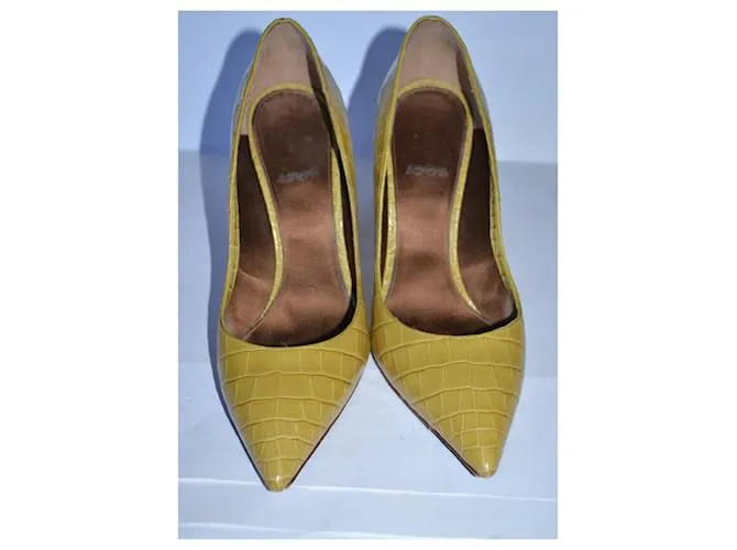 Agnona escote Amarillo 