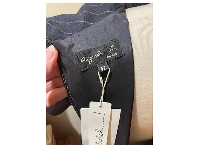 Agnès b. Vestidos Azul marino 