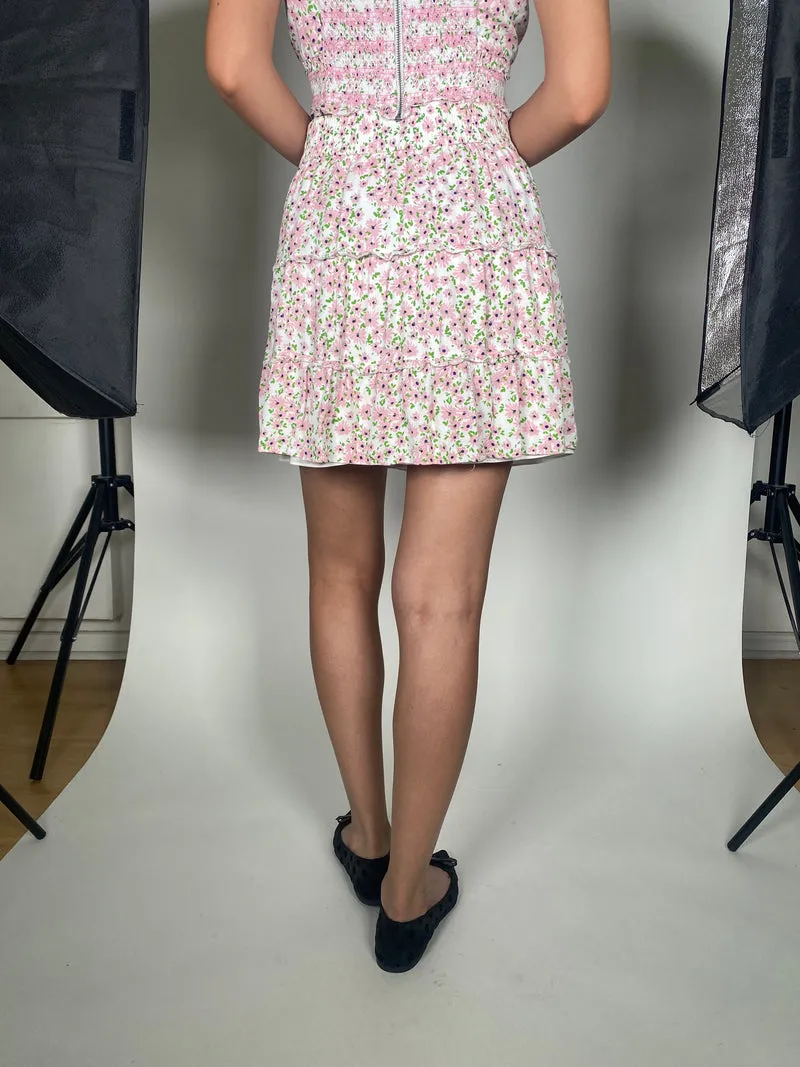 ALICE + OLIVIA Falda Flores