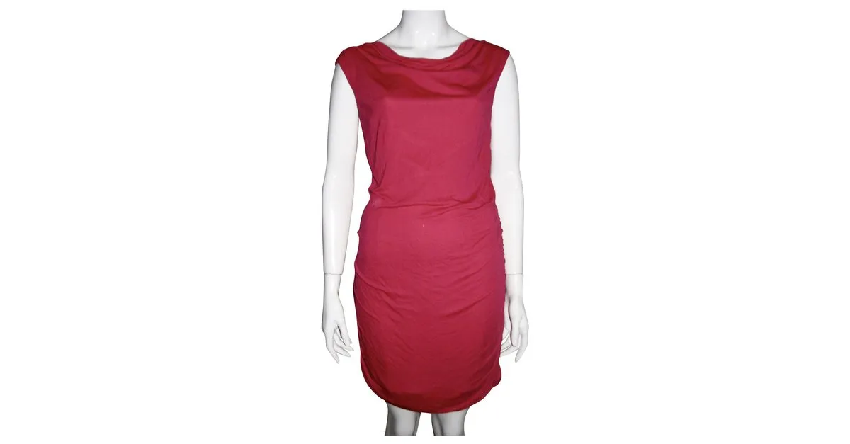 Alice by Temperley Vestido de espalda baja Fucsia 