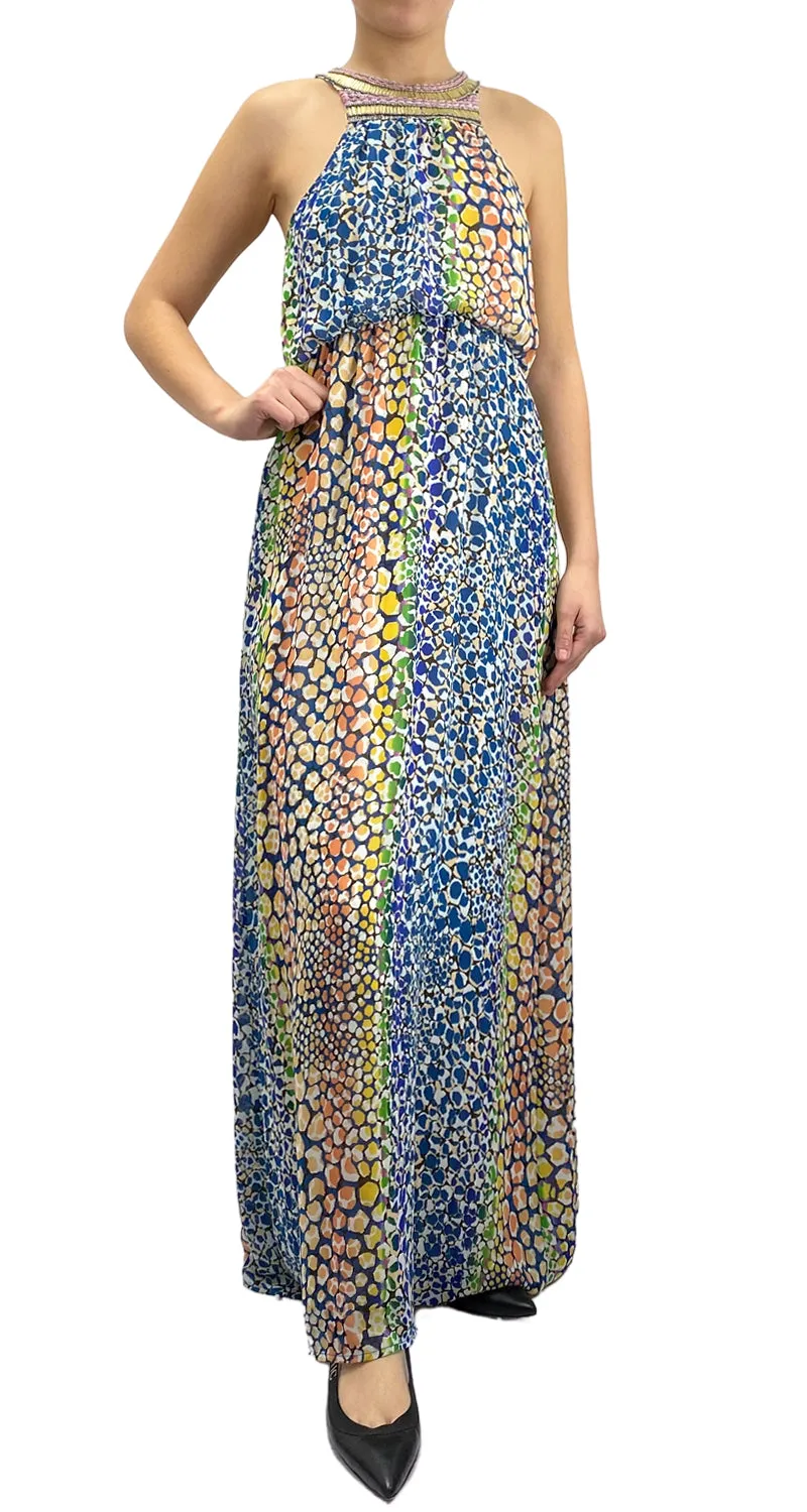 ANTHROPOLOGIE Vestido Maxi Multicolor