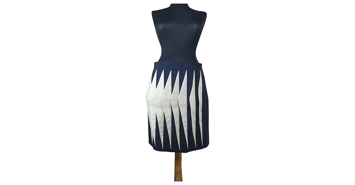 Autre Marque Afueras Blanco Azul marino 