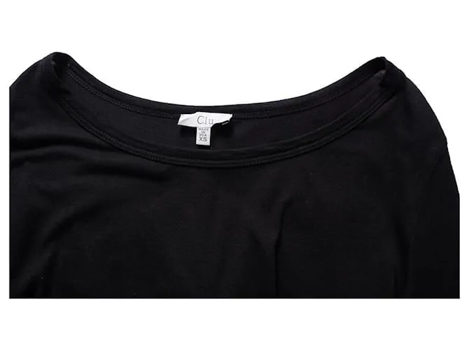 Autre Marque clú, Top negro con espalda transparente. 