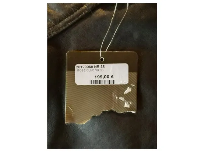 Autre Marque Cuero rosa nr 38 Negro 