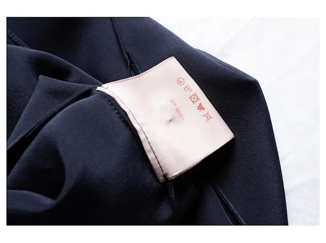 Autre Marque Roksanda, Top efecto pañuelo azul 