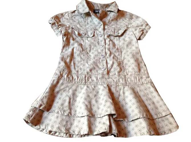Autre Marque Vestido de niña toutcomptefait Beige 