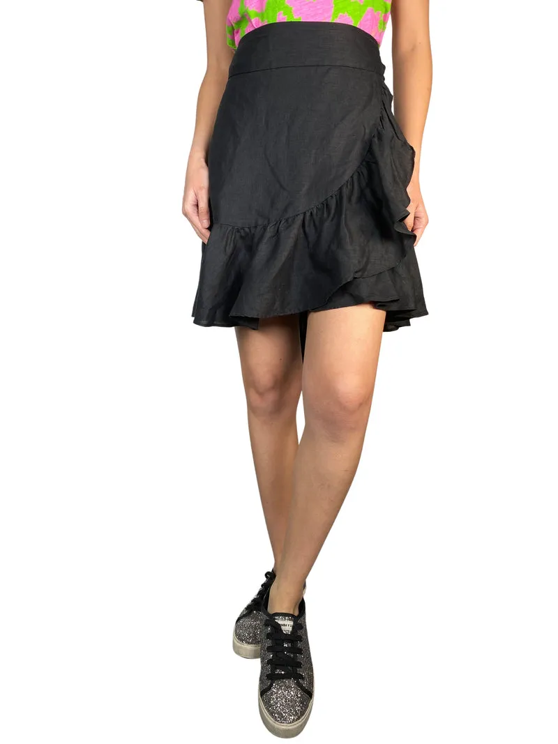 BANANA REPUBLIC Falda Wrap De Lino