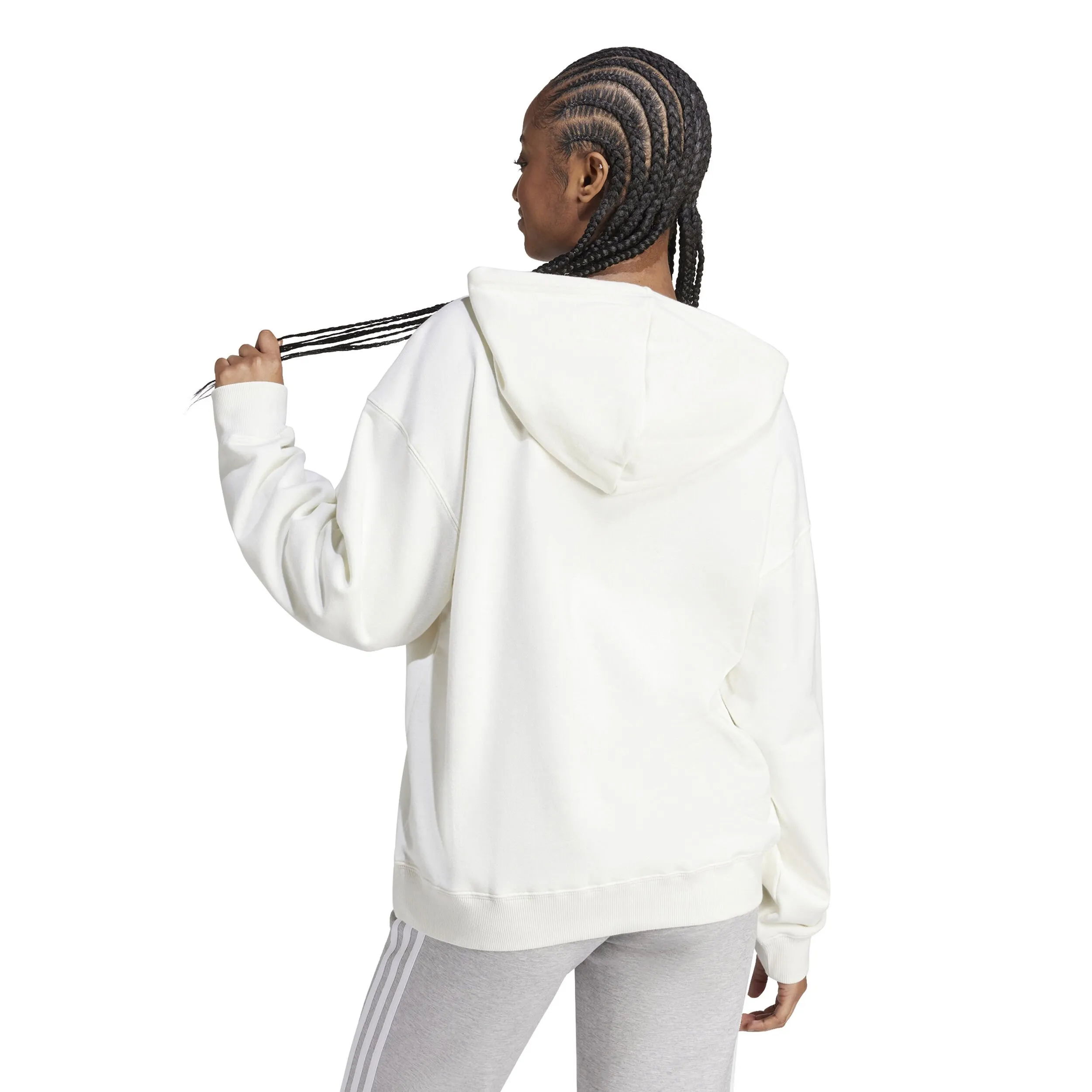 Big Logo French Terry Sudadera Con Capucha Mujeres