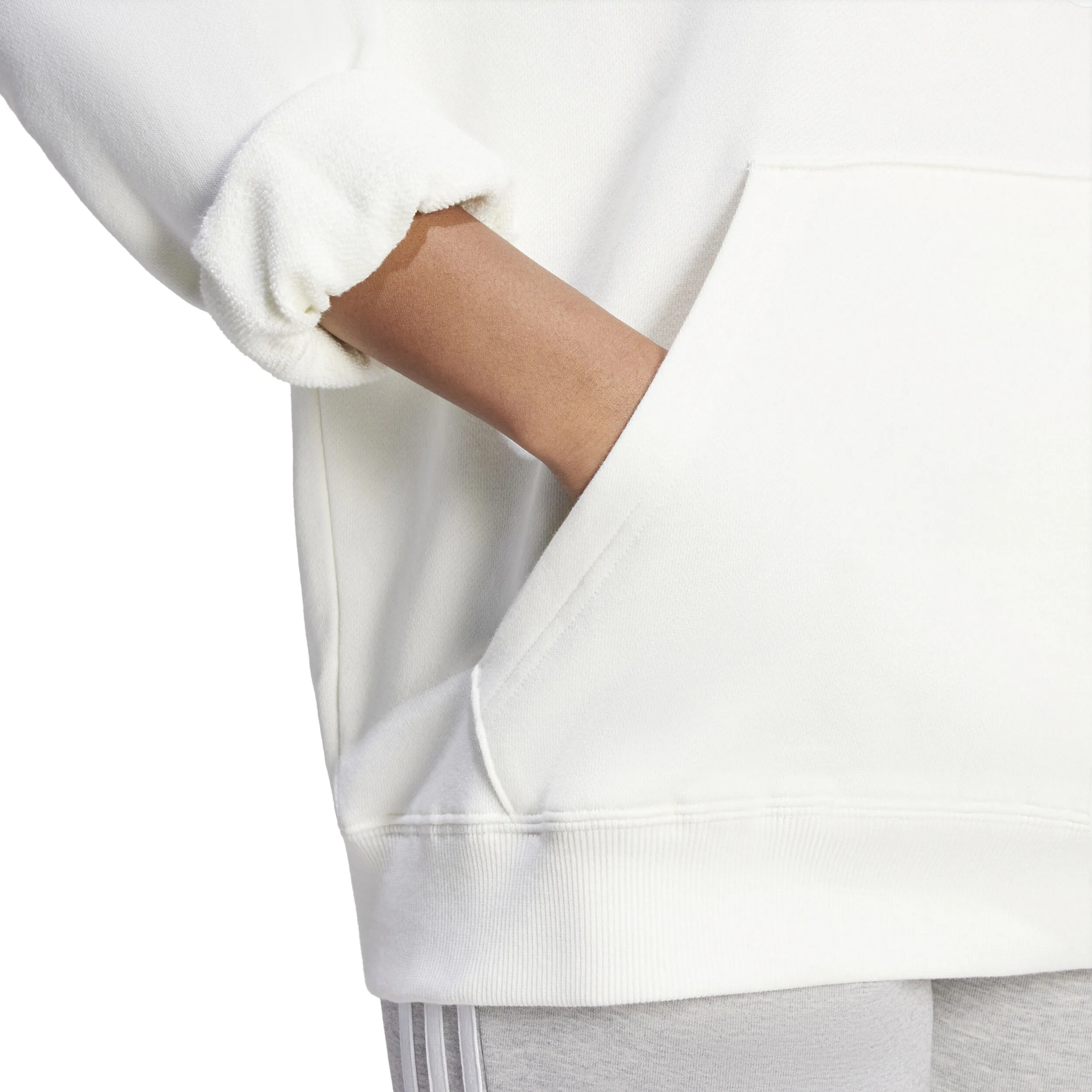 Big Logo French Terry Sudadera Con Capucha Mujeres