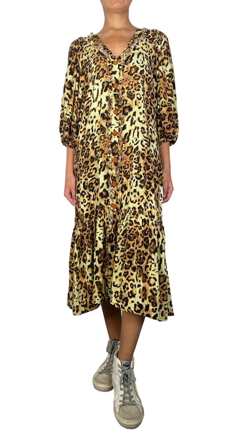 BLANCA SOFÍA Vestido Animal Print