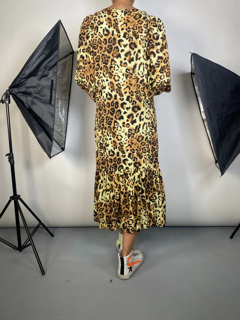 BLANCA SOFÍA Vestido Animal Print