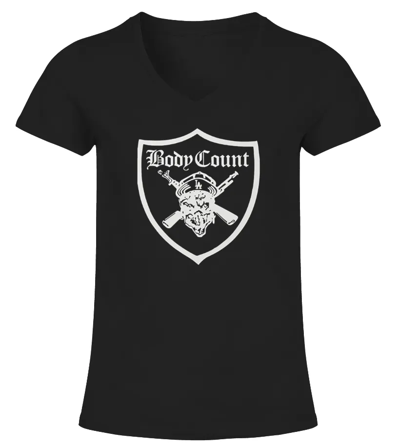Body Count Merch Camiseta cuello pico Mujer