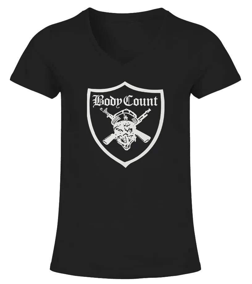 Body Count Merch Camiseta cuello pico Mujer