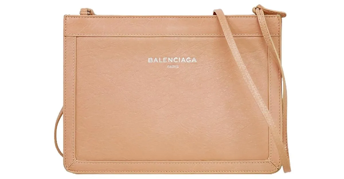 Bolsito azul marino Balenciaga Rosa 
