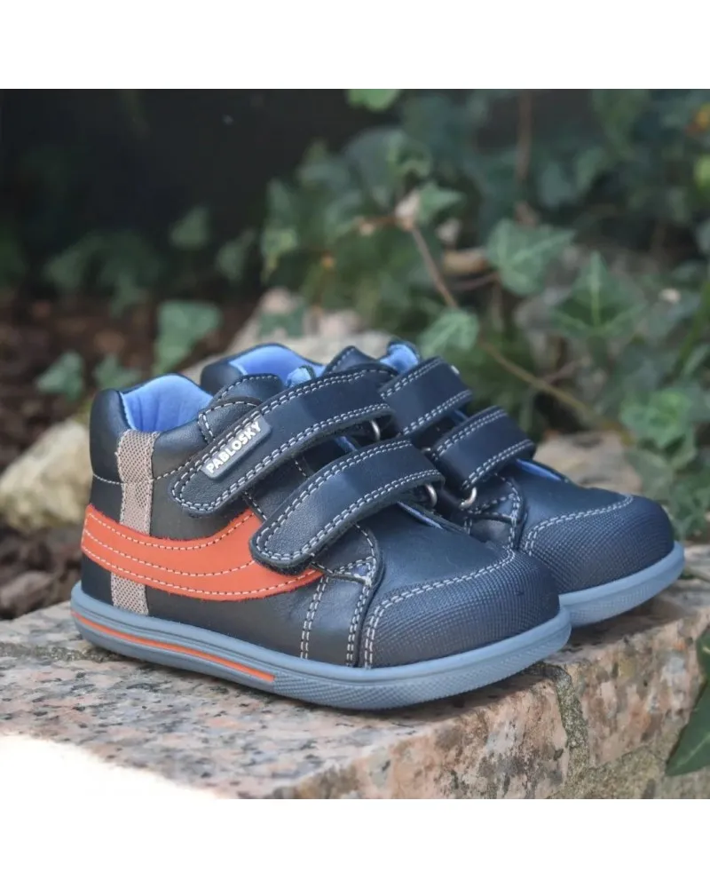 Botas bebé azul velcros PABLOSKY STEPEASY 002324 primeros pasos