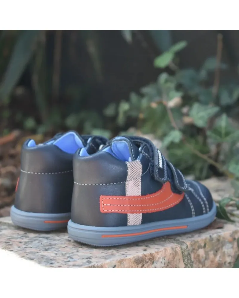 Botas bebé azul velcros PABLOSKY STEPEASY 002324 primeros pasos
