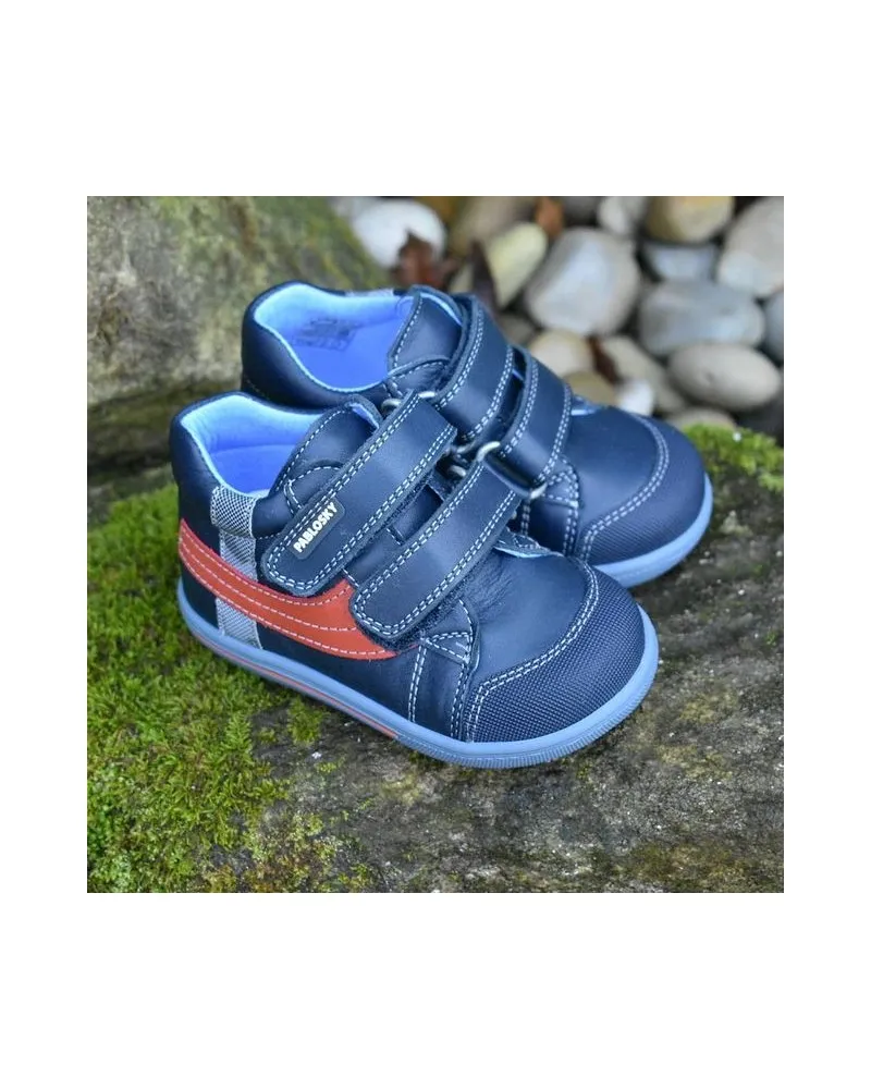 Botas bebé azul velcros PABLOSKY STEPEASY 002324 primeros pasos