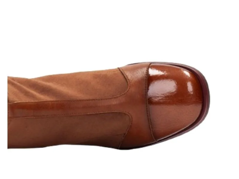 BOTÍN DE TACÓN HISPANITAS EN COLOR CUERO HI243583