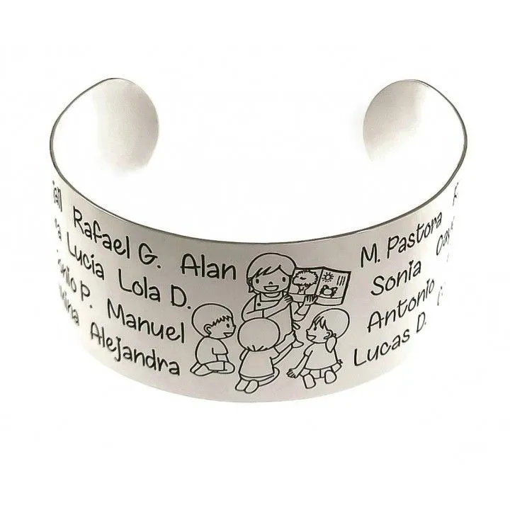 Brazalete personalizado profesora