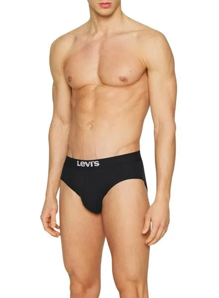 Calzoncillos Levis Solid Negro para Hombre