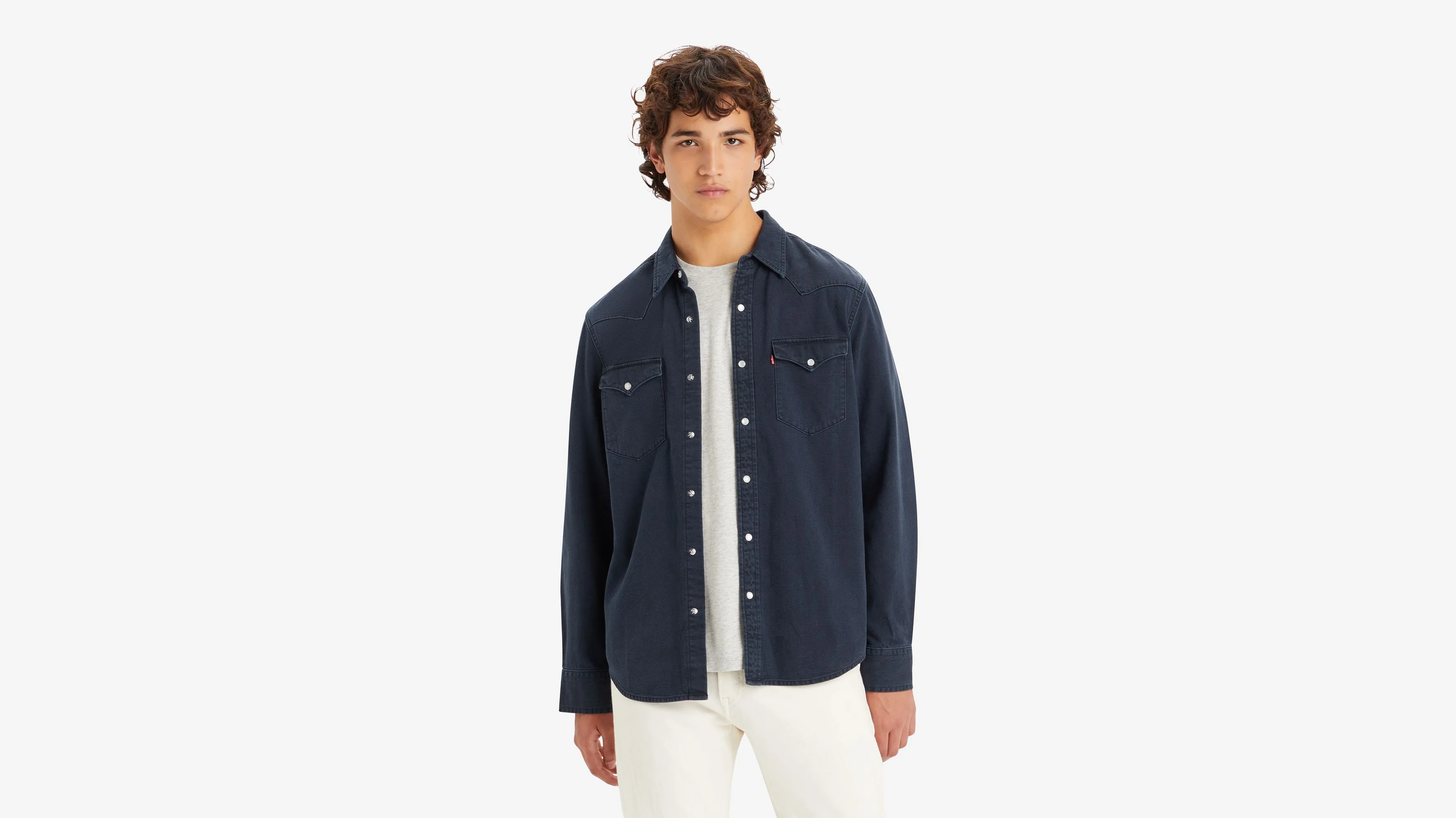 Camisa Classic Western De Corte Estándar