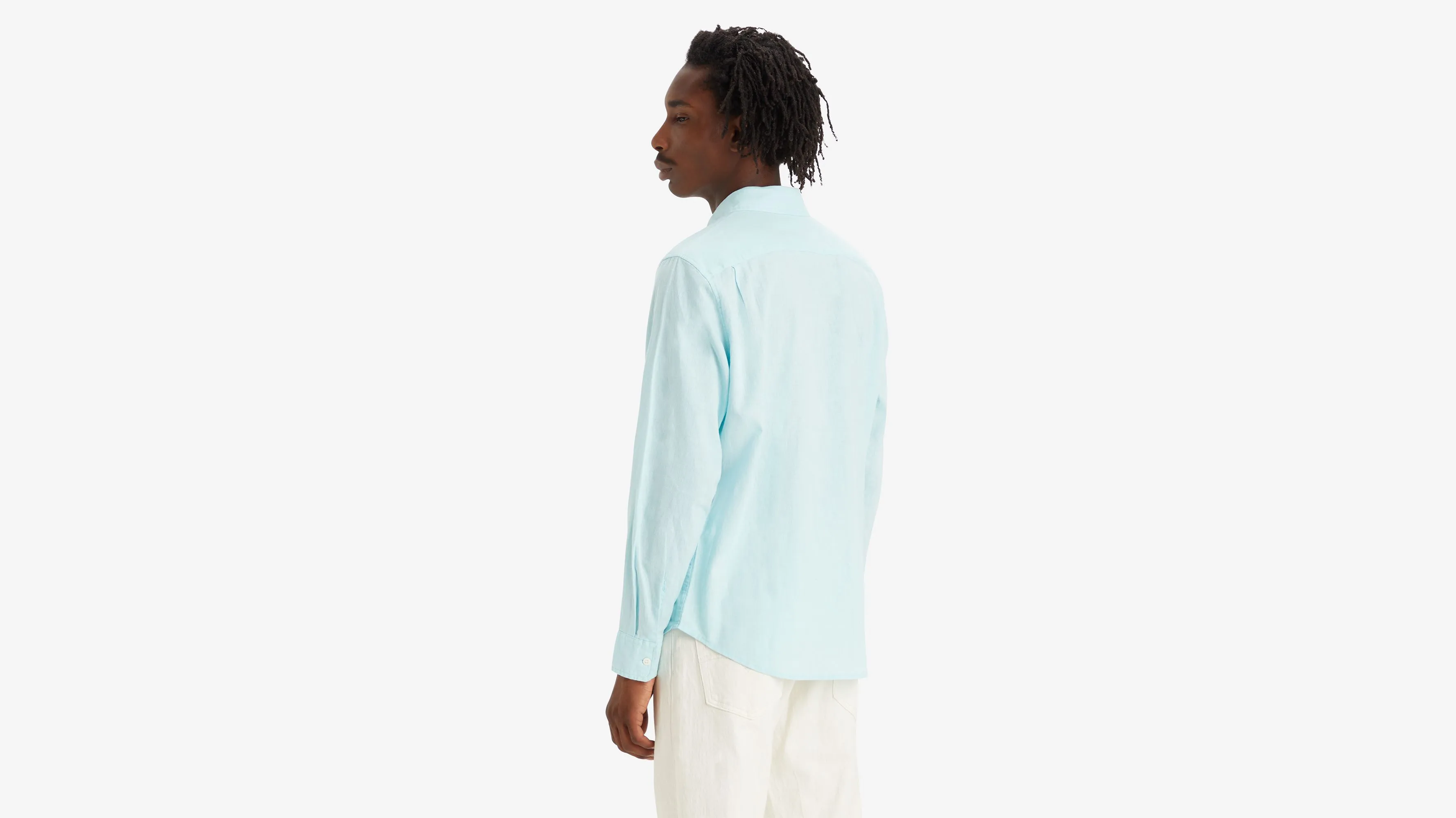 Camisa Clásica De Fit Estándar Con Un Bolsillo