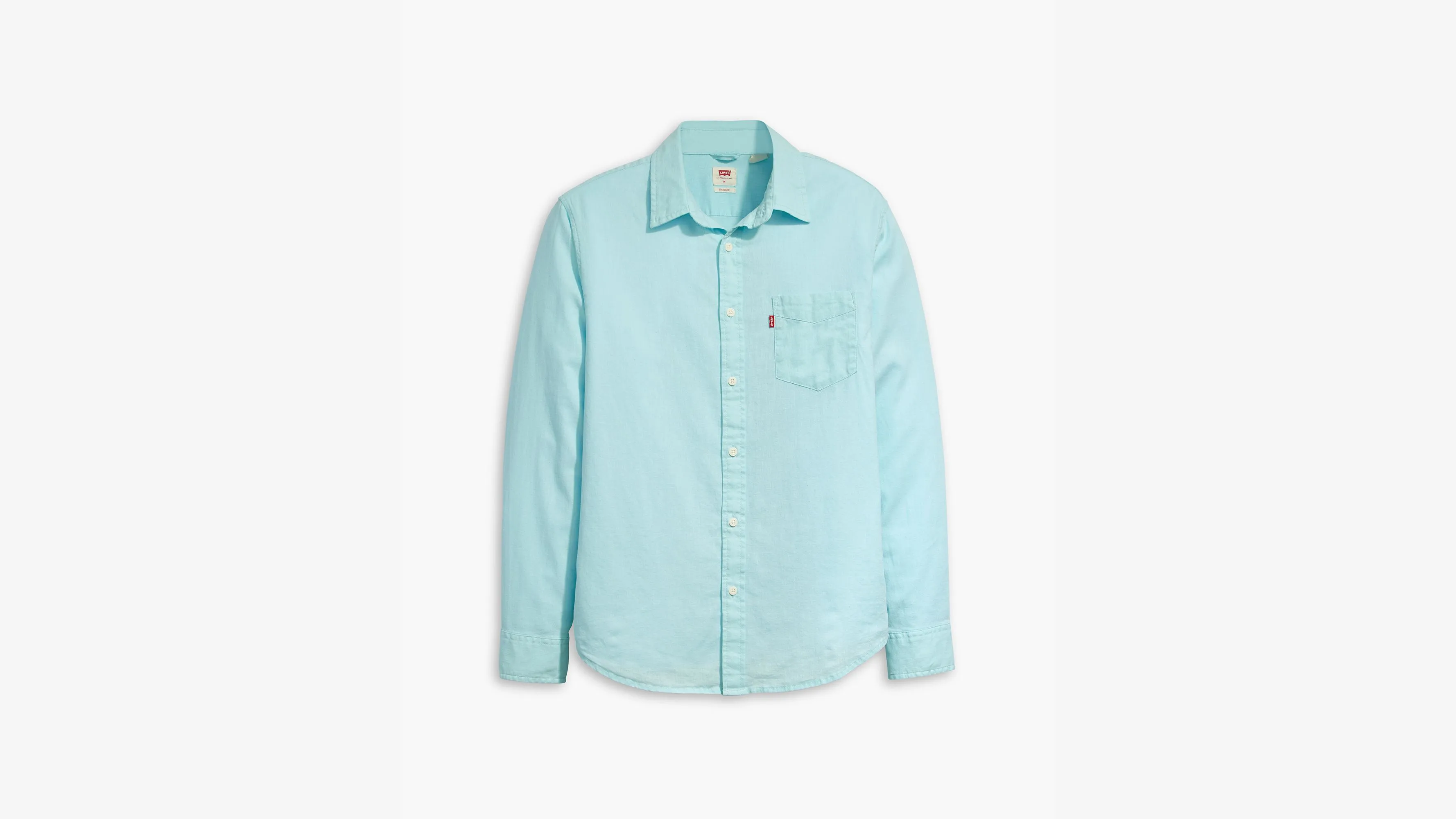 Camisa Clásica De Fit Estándar Con Un Bolsillo