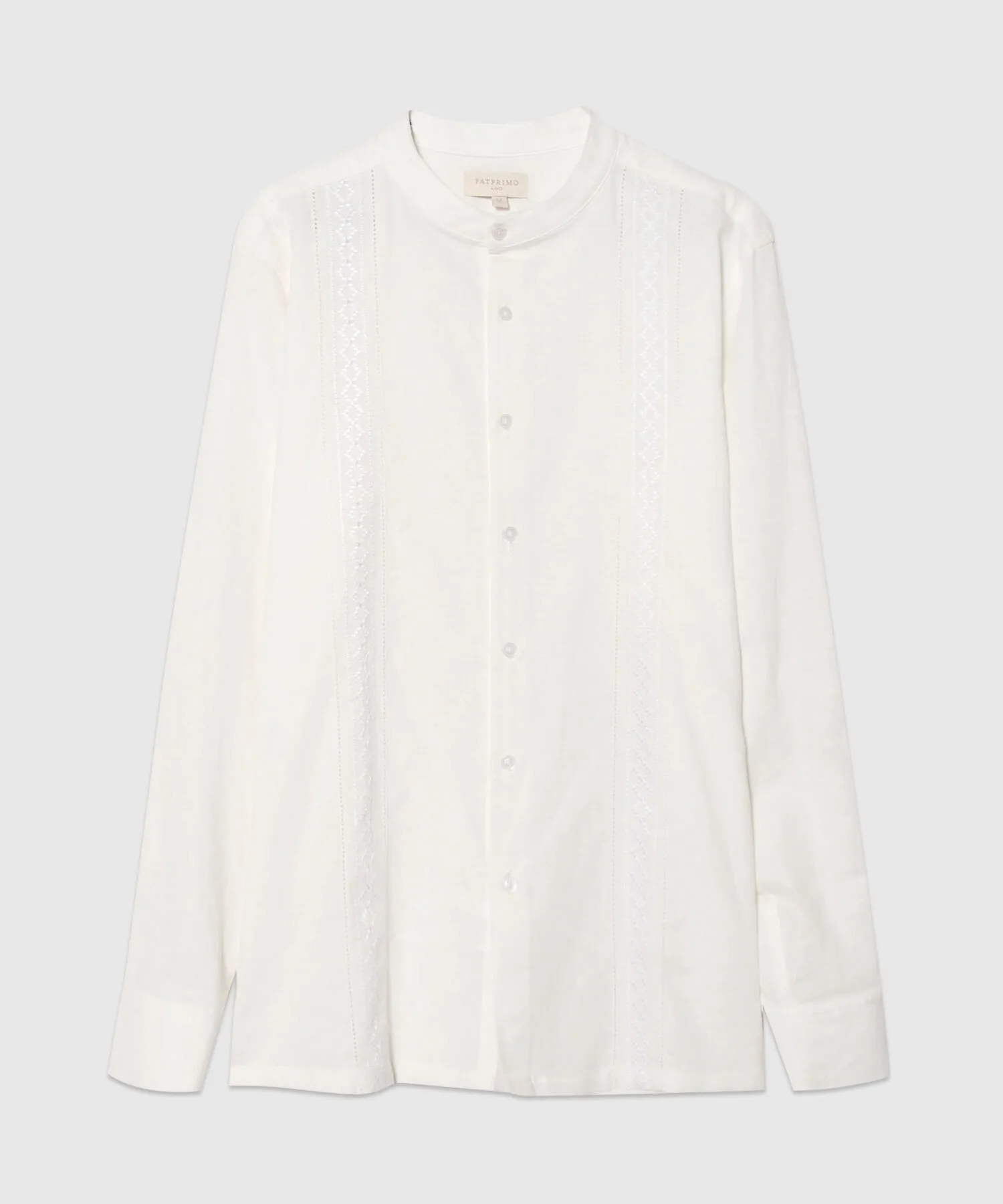 CAMISA GUAYABERA EN EFECTO LINO