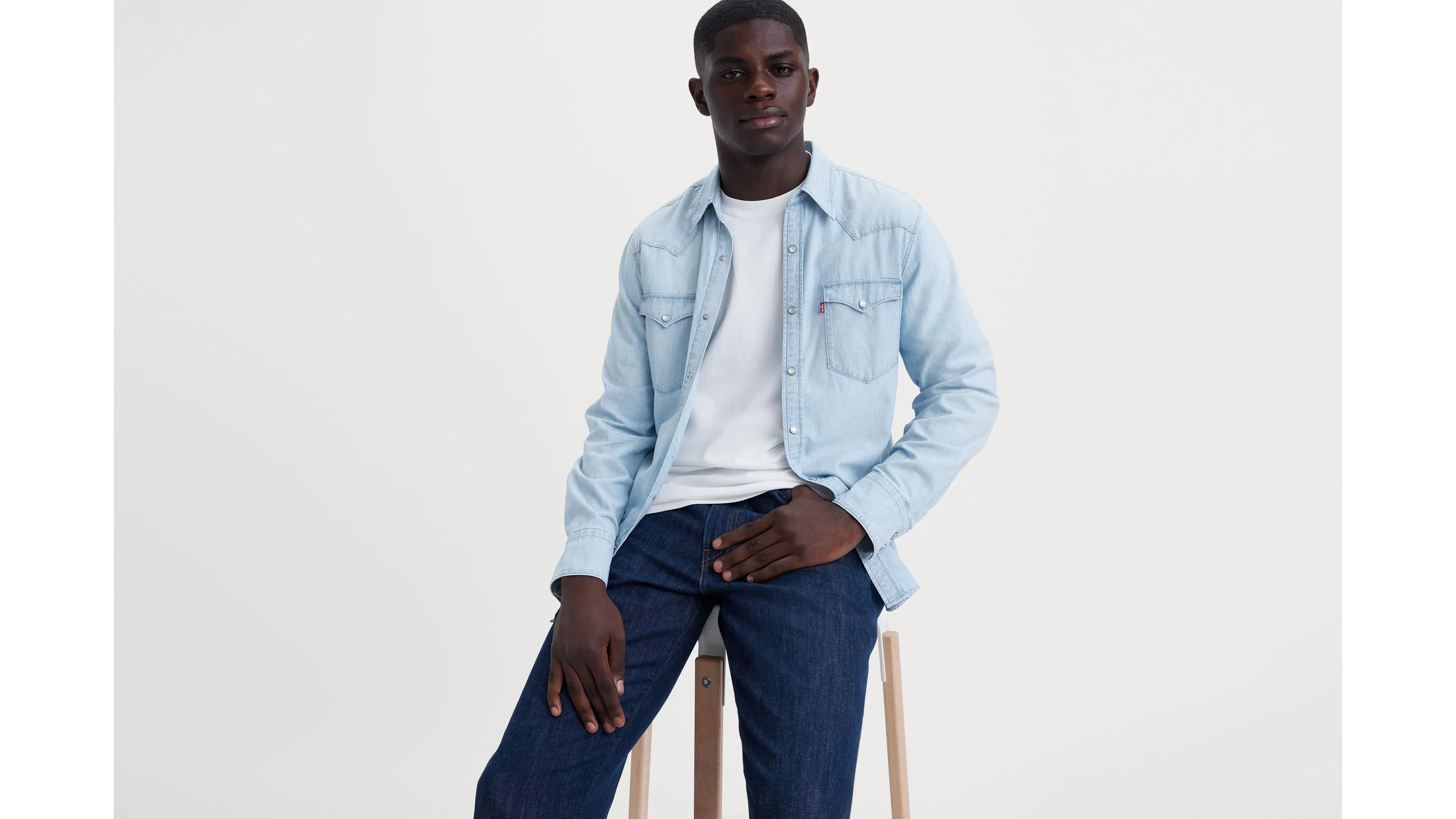 Camisa Lightweight Western Barstow De Fit Estándar