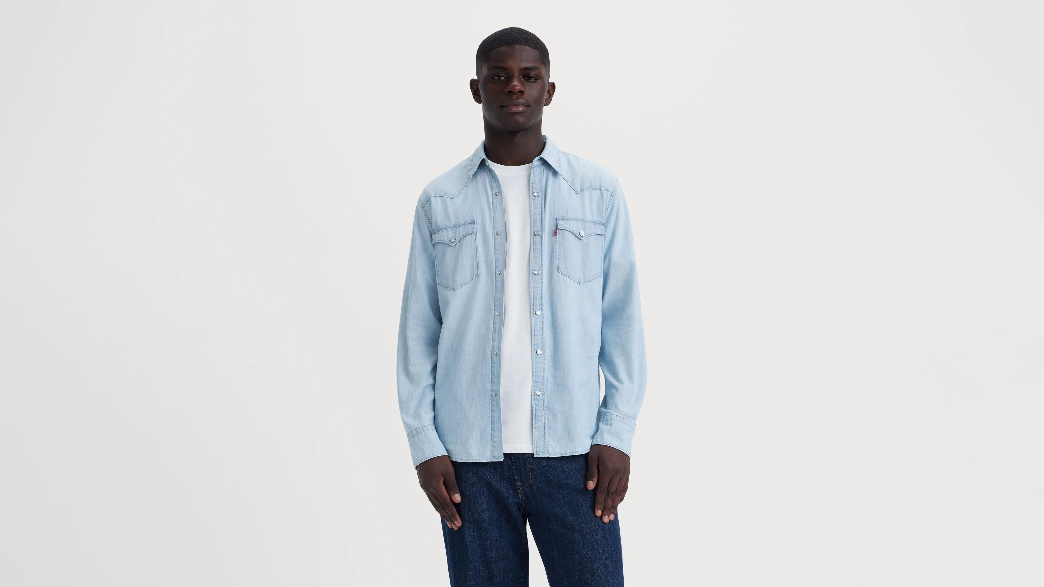 Camisa Lightweight Western Barstow De Fit Estándar