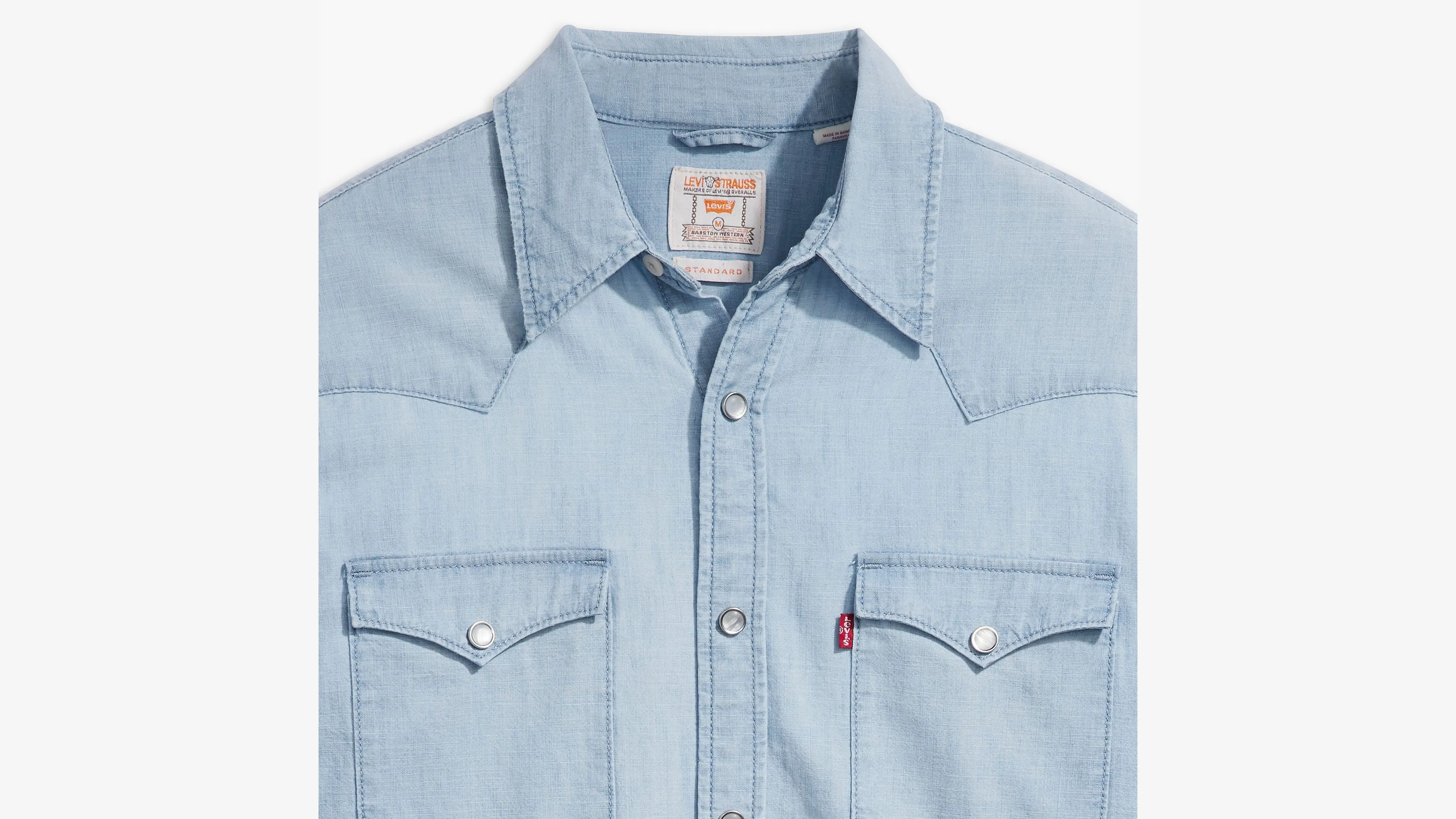 Camisa Lightweight Western Barstow De Fit Estándar