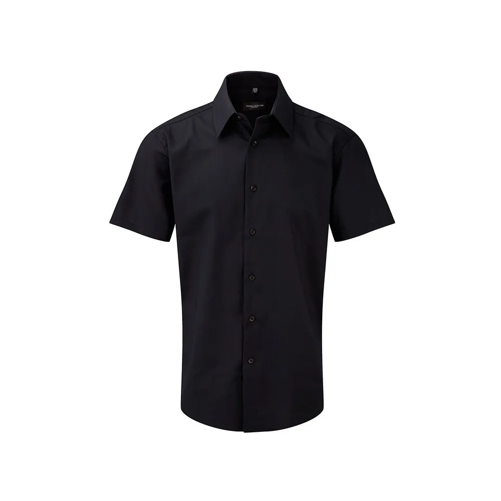 Camisa Oxford manga corta hombre