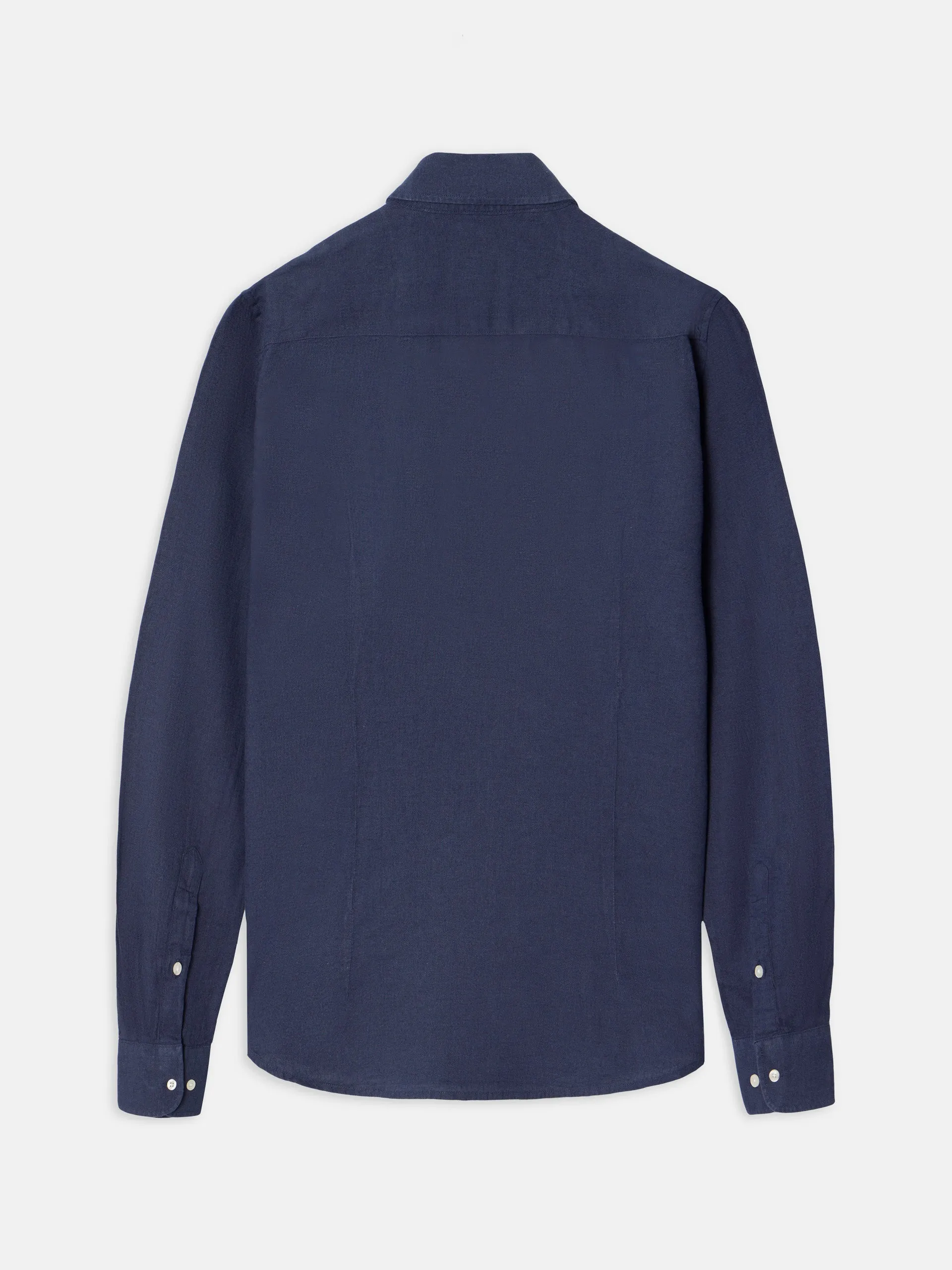 Camisa sport silbon soft azul marino