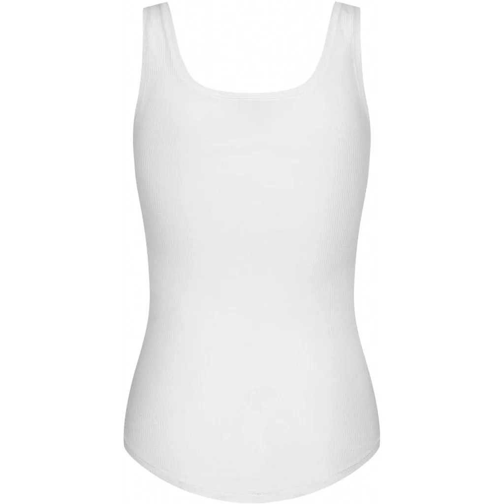 CAMISETA CANAL TIRANTES BLANCA
