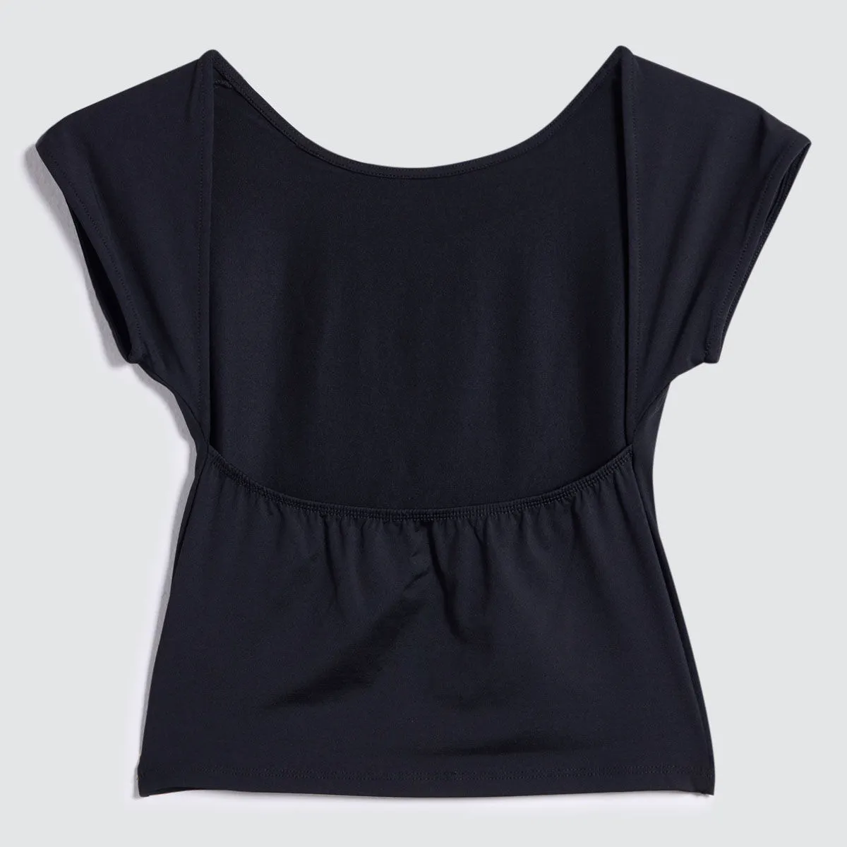 Camiseta Con Escote En Espalda
