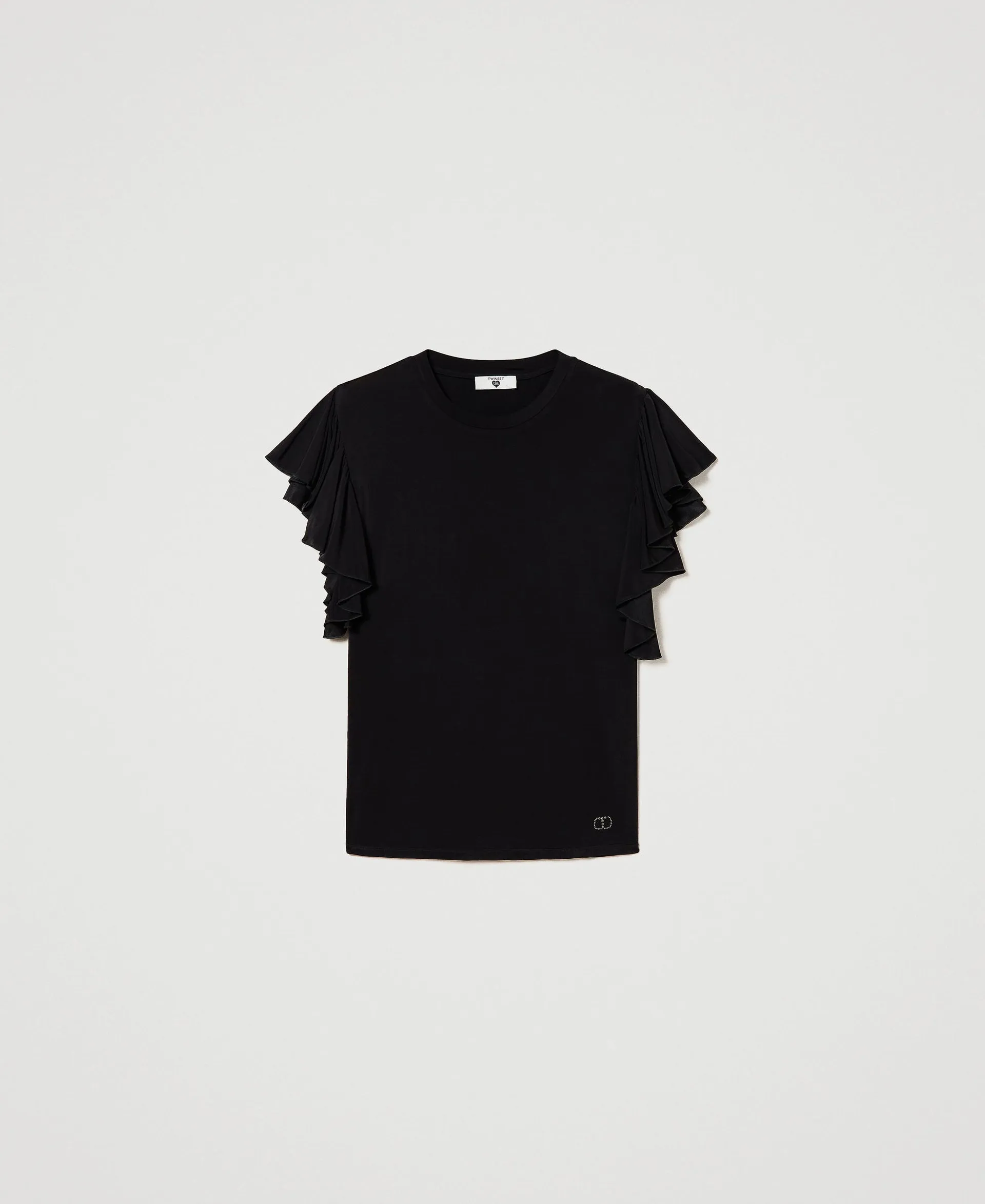 Camiseta con manga casquillo