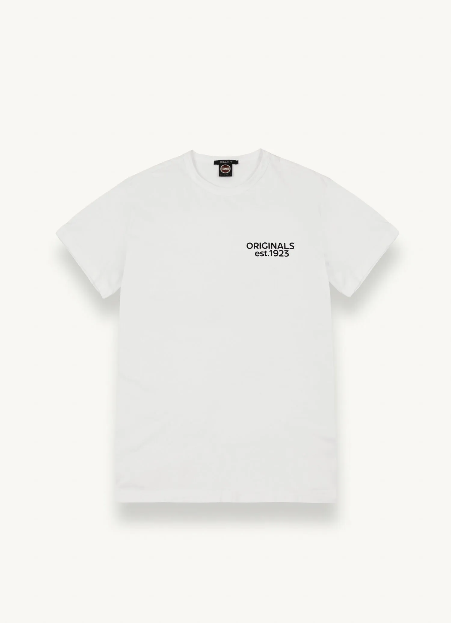 Camiseta de algodón con estampado en la espalda