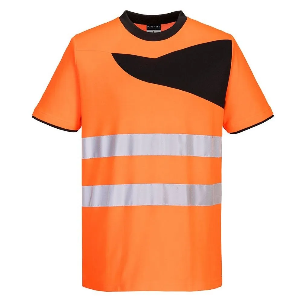 Camiseta de alta visibilidad PW2 de manga corta 