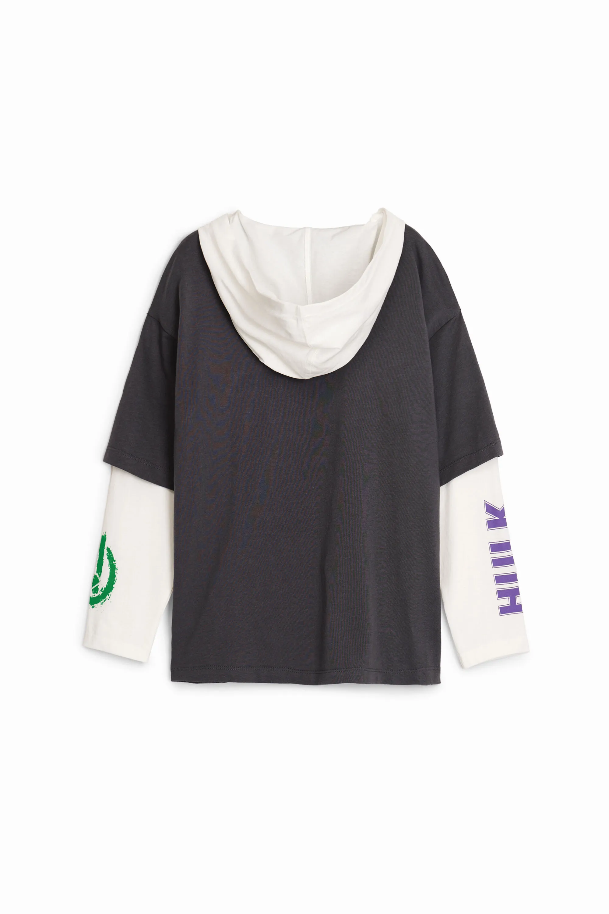 Camiseta doble manga Hulk